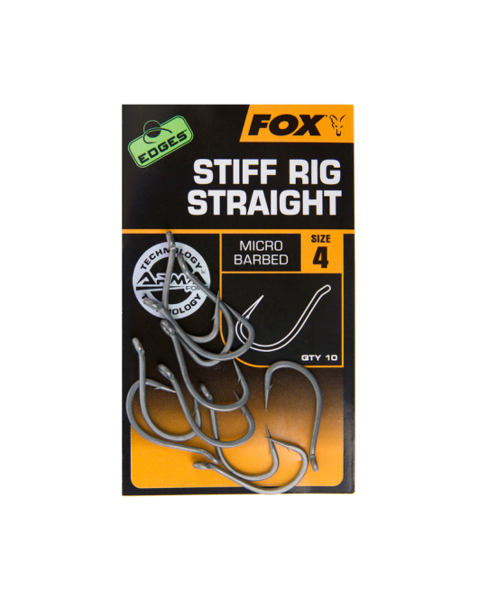 CARLIGE FOX EDGES™ Stiff Rig Straight - nr. 6 CARLIGE FOX EDGES™ Stiff Rig Straight - nr. 6