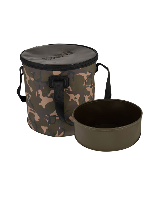 Set galeata Fox Aquos Camo Bucket & Insert - 12 L