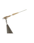 CONURI EDGES™ Lead Clip Tail Rubbers - Size 7 Khaki