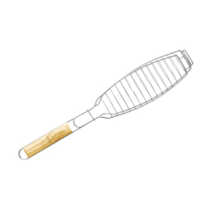 Grătar Delphin GRILLA Grătar 30x11cm