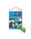 L&K CHEBURASHKA FISH HEAD 23g 2buc/plic