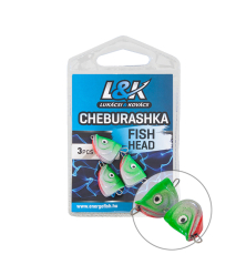 L&K CHEBURASHKA FISH HEAD 23g 2buc/plic