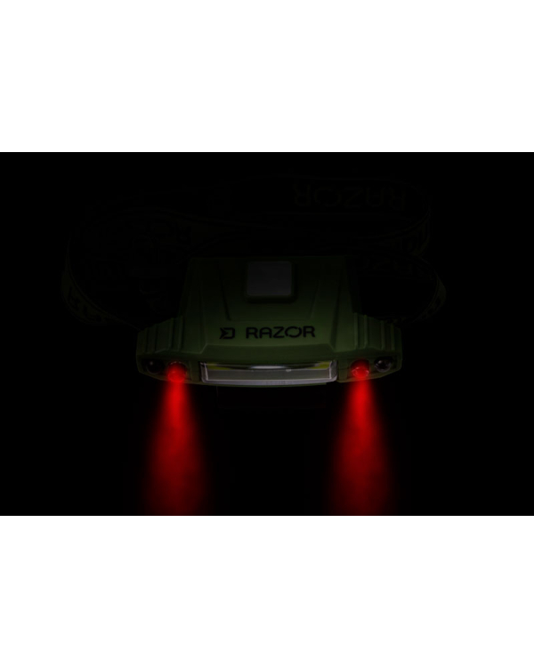 Lampă de cap Delphin RAZOR USB