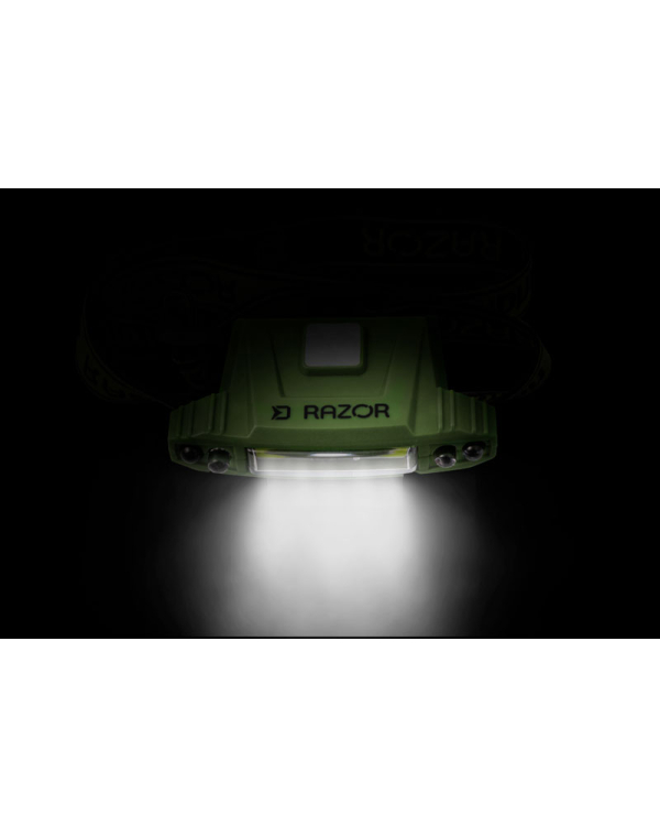 Lampă de cap Delphin RAZOR USB