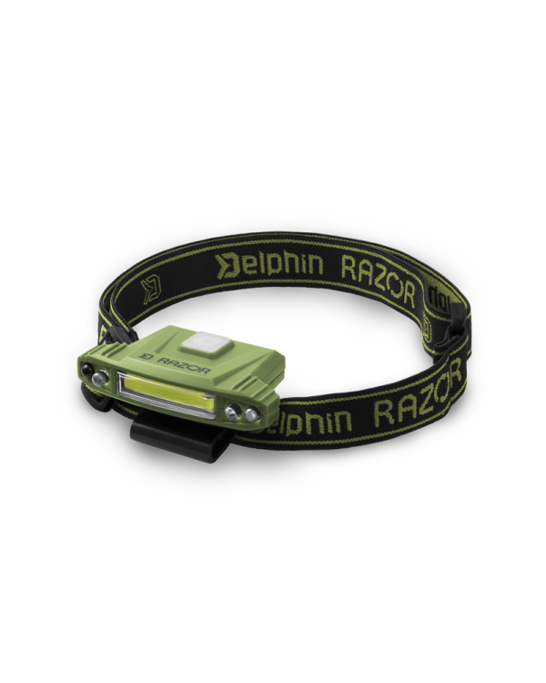 Lampă de cap Delphin RAZOR USB