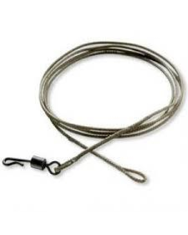 LEADCORE MIVARDI CU VARTEJ AGRAFA RAPIDA 2Buc / Set -80cm 45Lb