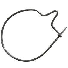 MAGGOT CLIPS BLACK FIGHTER XL 5BUC/PLIC