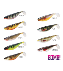 Nălucă Soft BOMB! HYPNO / 3buc 9cm/3D TROUT