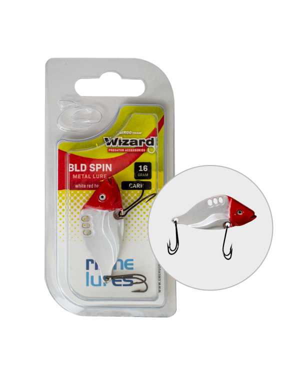 OSCILANTA WIZARD BLD SPIN CARP 16 GR WHITE RED HE