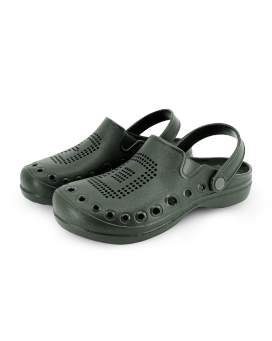 Papuci tip Crocs Delphin OCTO / verde 39