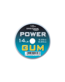 POWER GUM DRENNAN 0,65MM 14LB TRANSPARENT