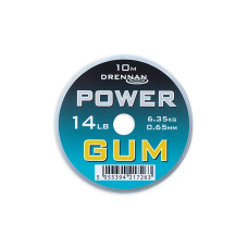 POWER GUM DRENNAN 0,65MM 14LB TRANSPARENT
