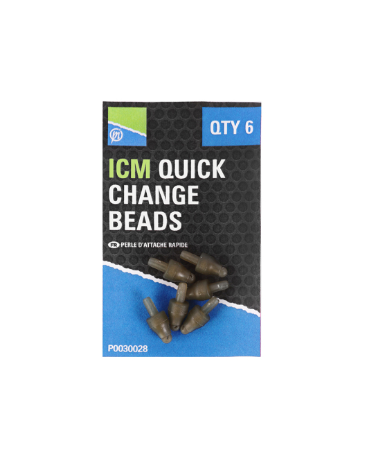 Conector Schimbare Rapida Rig Preston ICM Quick Change Beads, 6buc/blister