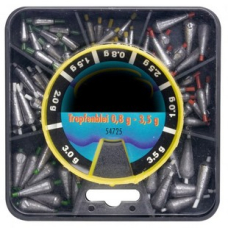 SET PLUMBI PICATURA CHAMPION I 0,8-3,5GR.76 BUC