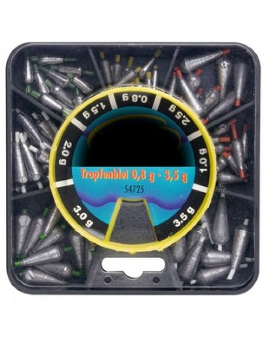 SET PLUMBI PICATURA CHAMPION I 0,8-3,5GR.76 BUC