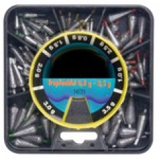 SET PLUMBI PICATURA CHAMPION II 1,0-5,0GR.62 BUC