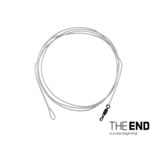 Montura Delphin THE END FLRcarbon Leader / 1buc 100 cm / 30lbs