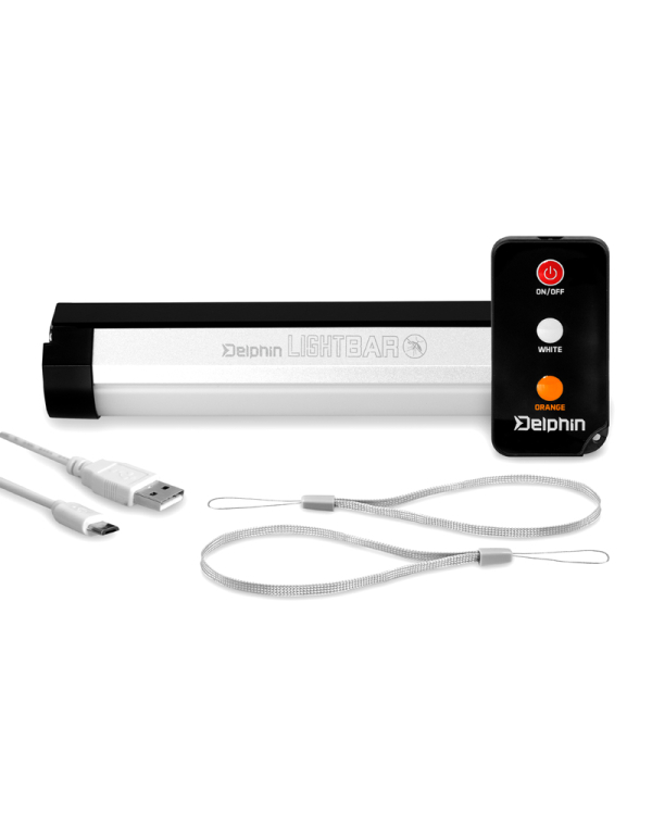 Lampa pentru cort Delphin LightBAR cu comandă - 5700K 2000mAH