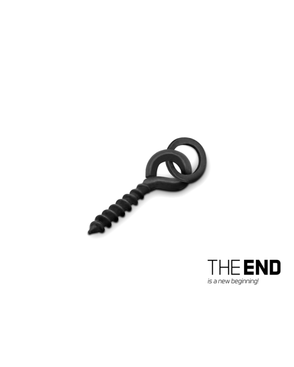 Burghiu pentru momeli cu inel Delphin THE END POP Screw / 15buc S