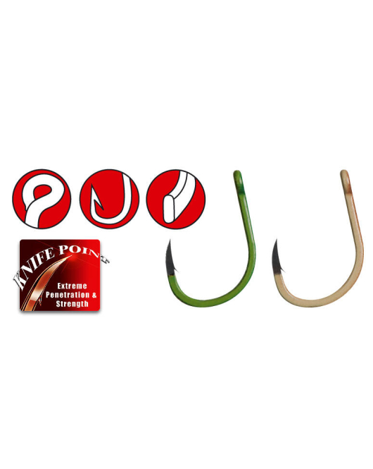 Carlige A1 G-CARP CAMOUGREEN SPEC.X 10BUC/PL Carlige A1 G-CARP CAMOUGREEN SPEC.X 10BUC/PL