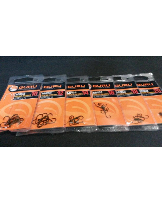 Carlige GURU MWGB MICRO BARBED NR.10 10BUC/PLIC Carlige GURU MWGB MICRO BARBED NR.10 10BUC/PLIC