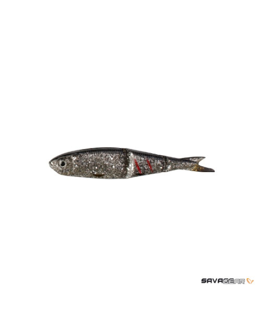 SHAD SOFT 4PLAY SILVER 9.5CM/Lanseta SHAD SOFT 4PLAY SILVER 9.5CM/Lanseta