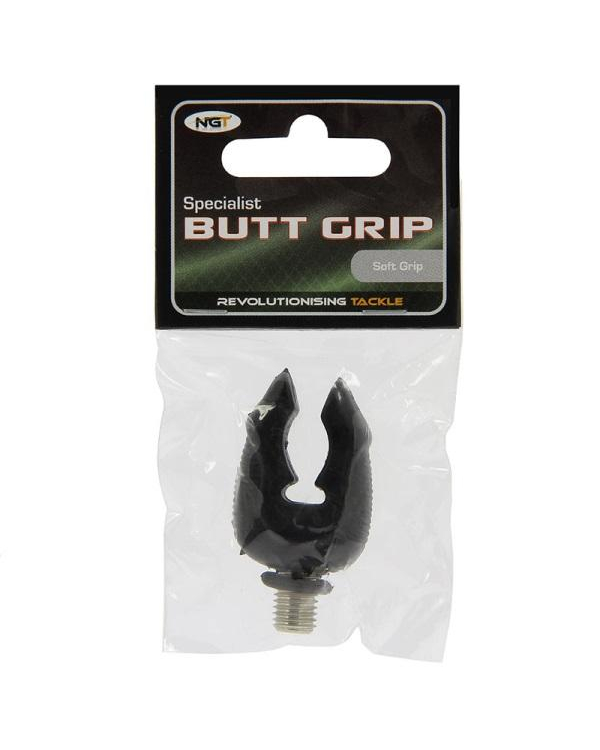 NGT Flexi Rod Rest-Suport Lanseta din Cauciuc moale Neagra cu filet universal