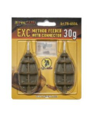 Extra CARP METHOD feeder 20 Gr CU CONNECORI / 2 BUC / SET