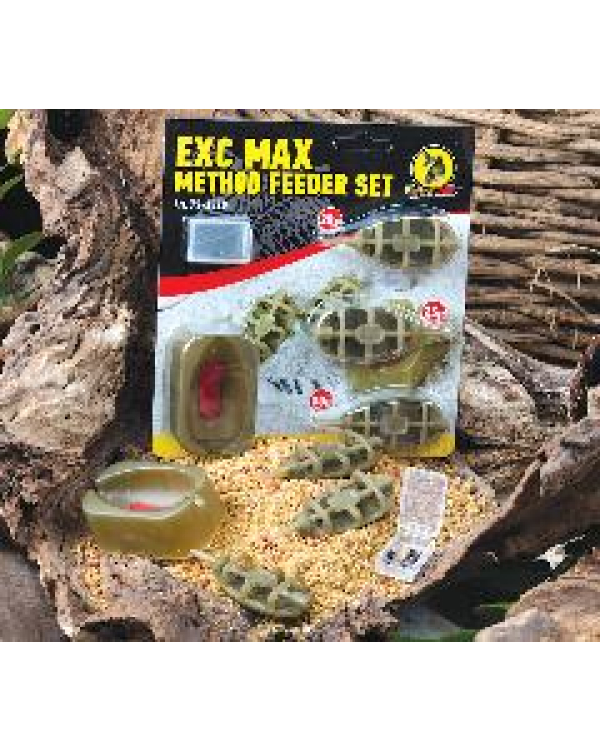 Set method feeder Extra Carp Max 20+25+30gr+ matrita 