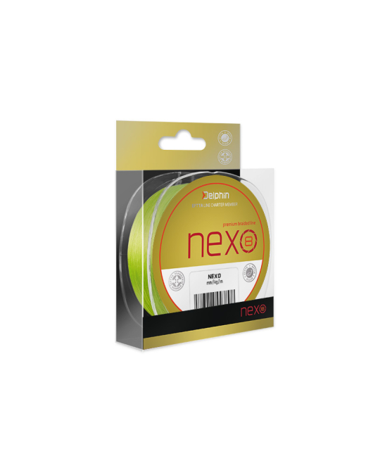 Fir Delphin NEXO 8 / verde fluo 0,25mm 18,9kg 130m