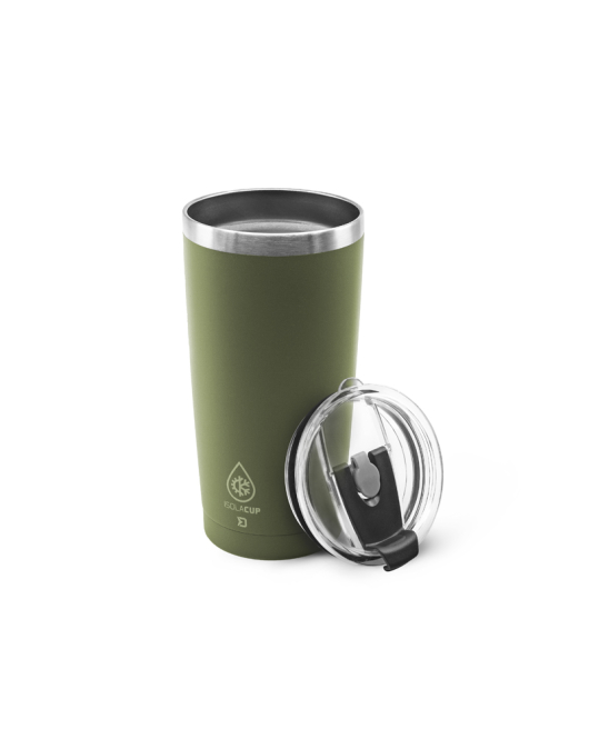Cana termo Delphin IsolaCUP Green 600 ml