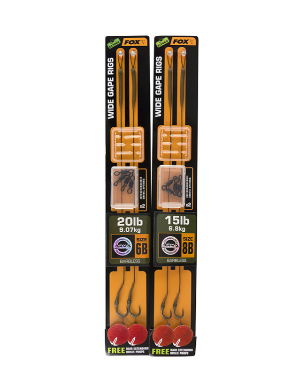 25lb, size 2 Wide Gape Ready Rig Barbed