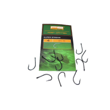 Super Strong Hook size 4, dull finish, brown color, 10 buc/plic