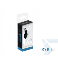 Lingurita oscilanta Delphin RYBO 0.5g SNOW Hook #8 Snap 00