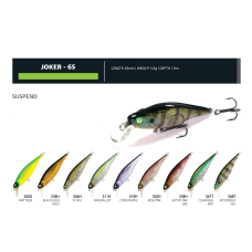 Vobler Damiki JOKER-65 6.5CM/5.6Gr (Suspending) - 319H (Cyber Purple)