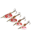 Ilba rotativa Tondo Silver/Red Zebra (argint cu dungi rosii) - nr.1/3gr (21111)