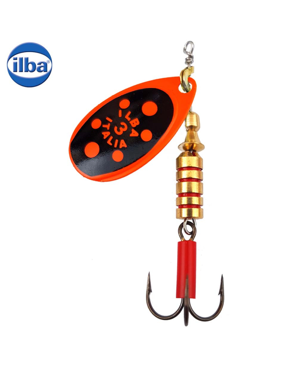 Ilba rotativa Tondo Black Bolt Fluorange - nr.0/2gr (28530)