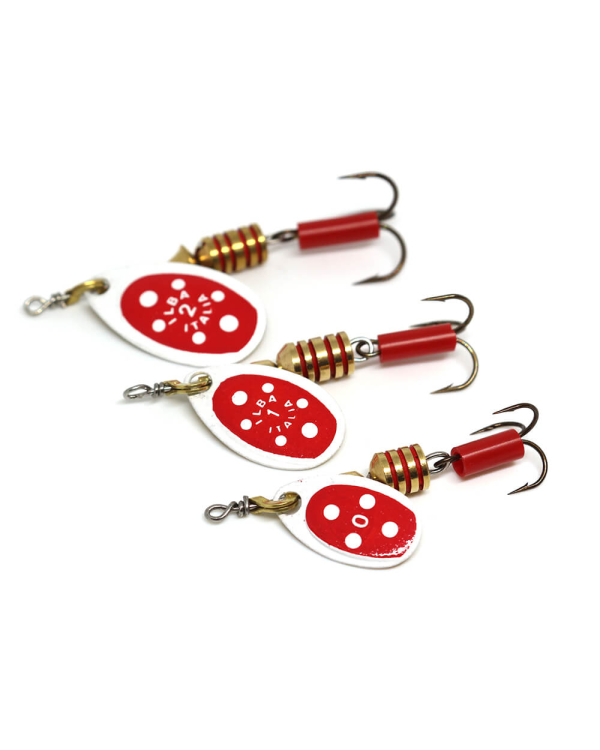 Ilba rotativa Tondo Red Bolt White - nr.0/2gr (28830)