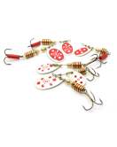 Ilba rotativa Tondo Red Bolt White - nr.1/3gr (28831)