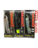 Damiki Rambler-120 12CM/20Gr (Topwater/Pencil) - 350D (Night Spine Chart.)