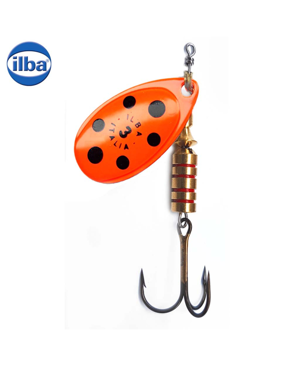 Ilba rotativa Tondo Fluorange/Black - nr.0/2gr (35530)