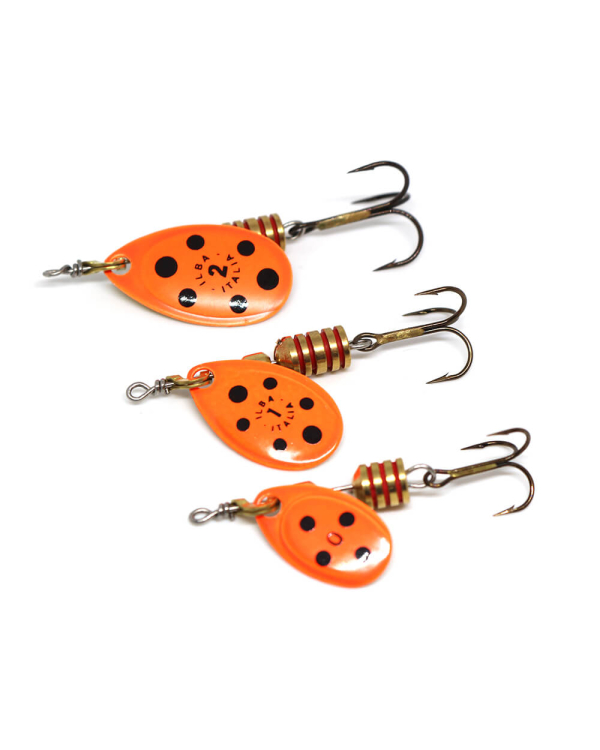 Ilba rotativa Tondo Fluorange/Black - nr.0/2gr (35530)
