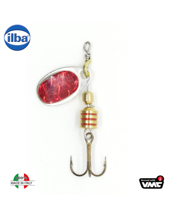 Ilba rotativa Tondo Silver/Alpha Red (argint cu holograma rosie) - nr.0/2gr (30170)