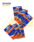 AGRAFA EASY SNAP CU CAUCIUC HEAT SHRINK SERIA ORANGE L AGRAFA EASY SNAP CU CAUCIUC HEAT SHRINK SERIA ORANGE L