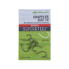 KORUM GRAPPLER HOOK SIZE 10 BARBED (10)