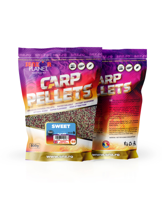 PELETE SR PENTRU MOMITOR SWEET 2mm 800g PELETE SR PENTRU MOMITOR SWEET 2mm 800g