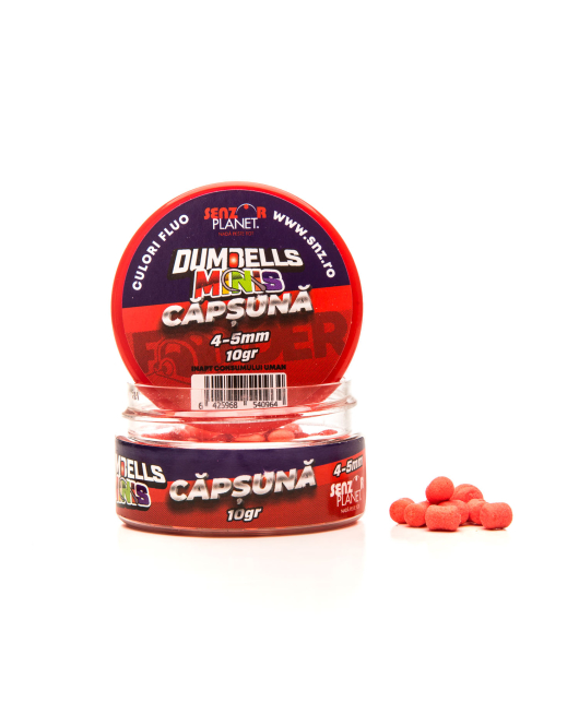 DUMBELLS MINIS CAPSUNA 4-5mm 10g DUMBELLS MINIS CAPSUNA 4-5mm 10g
