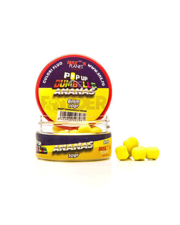 DUMBELLS METHOD FEEDER ANANAS 6mm 10g
