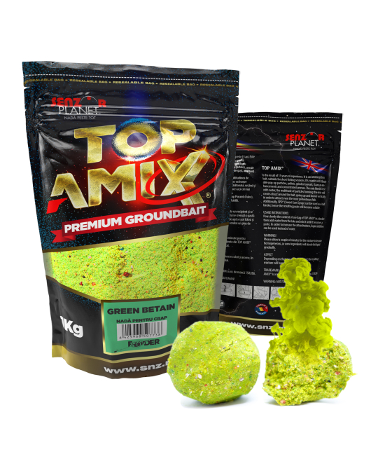 TOP AMIX METHOD FEEDER GREEN BETAIN 1kg TOP AMIX METHOD FEEDER GREEN BETAIN 1kg