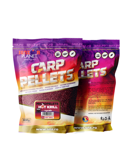 MICROPELETE HOT KRILL 2mm 800g